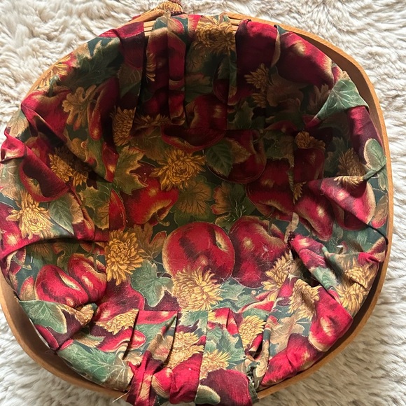 vintage apple basket with handles - Picture 3 of 6